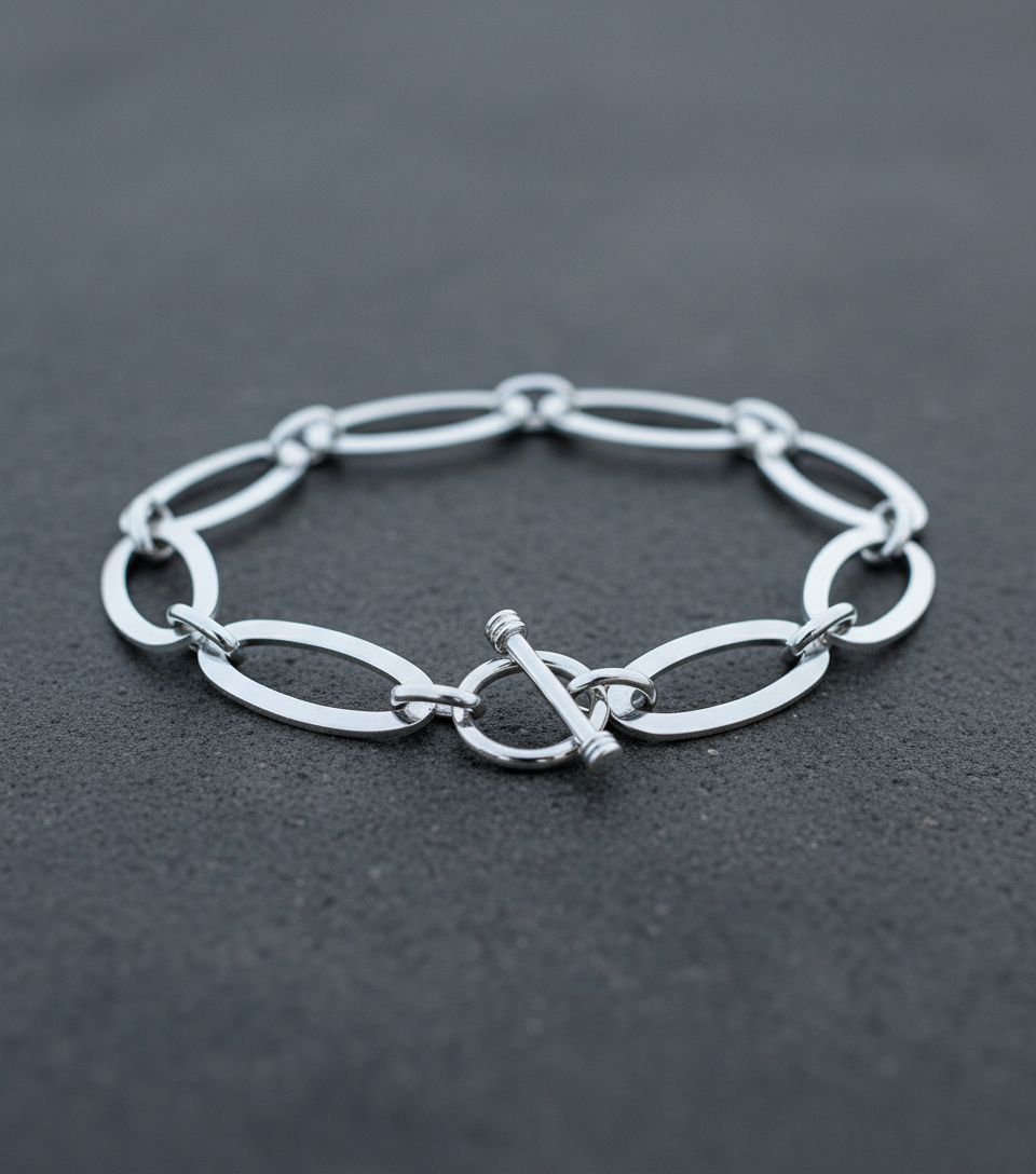 Chunky Oval Link Bracelet